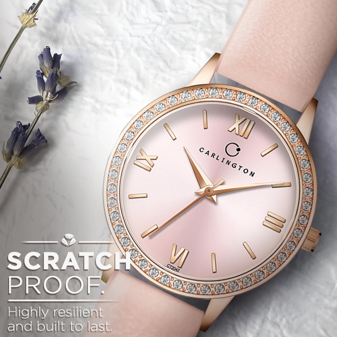 Iconic 2042 Pink Analog Womens Watch