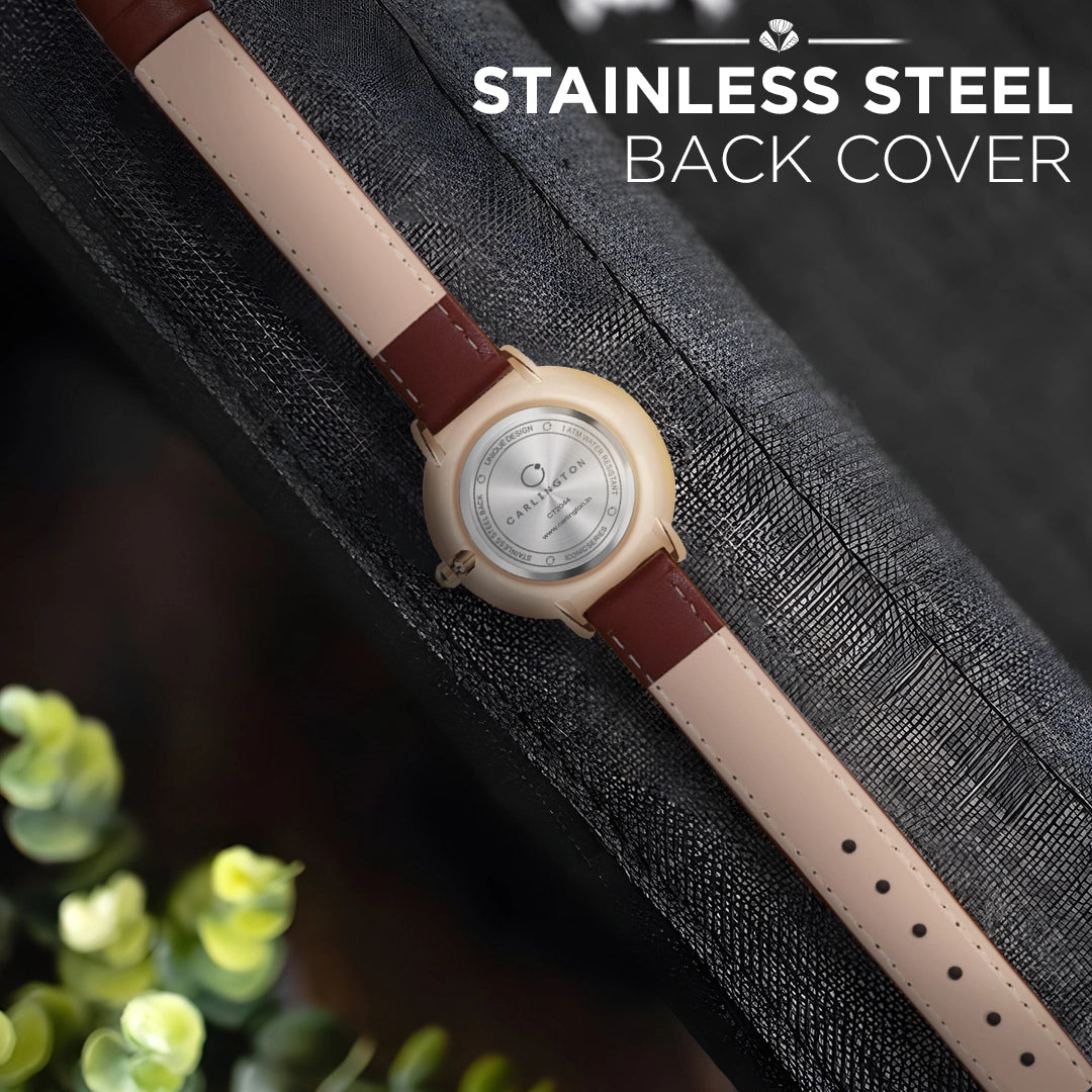 Iconic 2044 Brown Analog Womens Watch