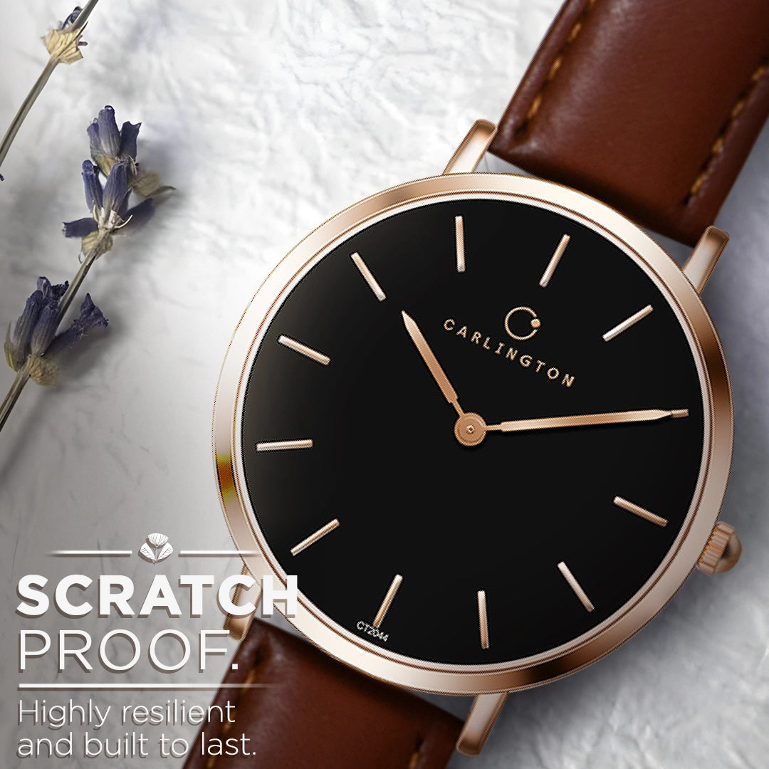 Iconic 2044 Brown Analog Womens Watch