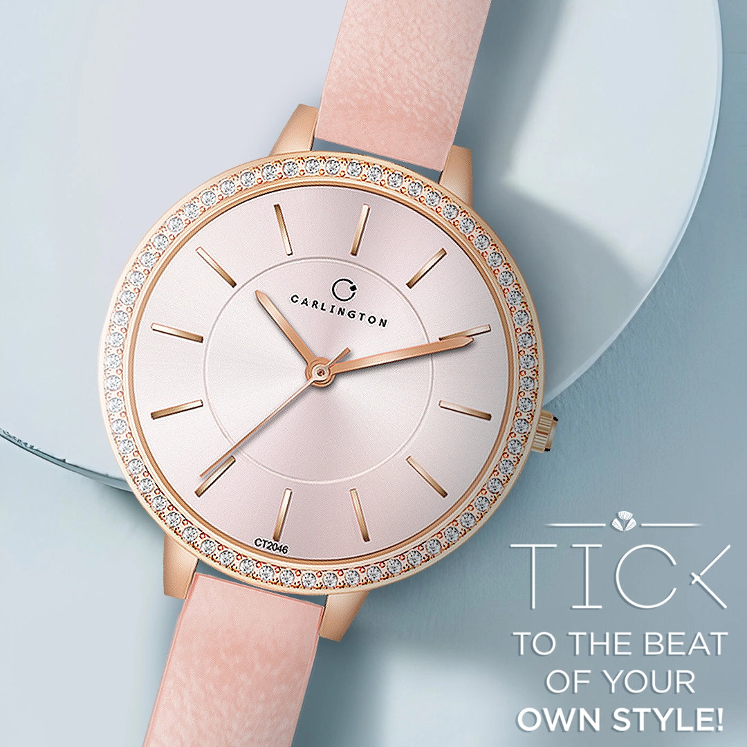 Iconic 2046 Pink Analog Womens Watch