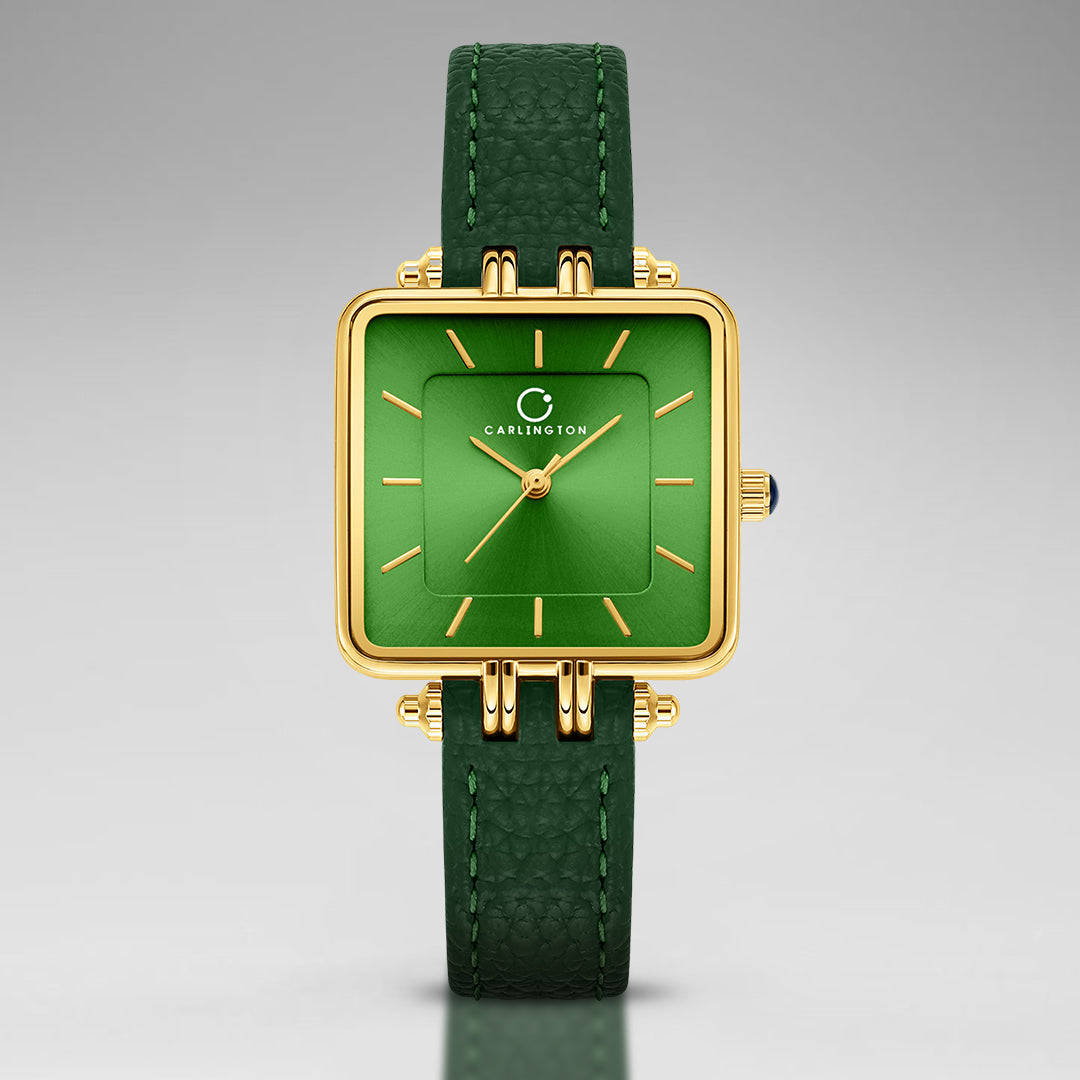 Carlington Aura Series Analog Women Wrist Watches with Premium Leather Belt Strap Fashion Watches for Ladies - CT_209