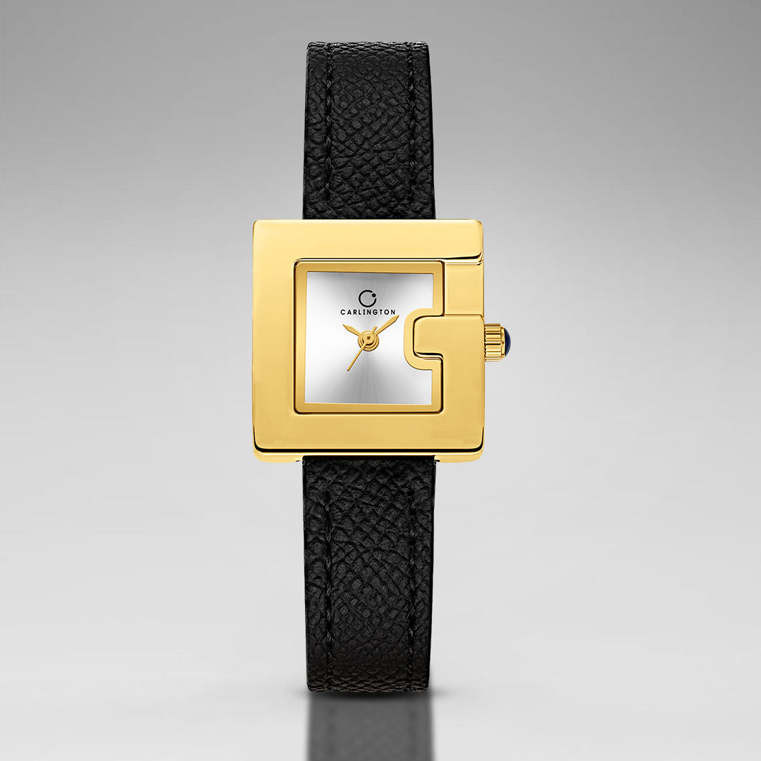 Carlington Aura Series Analog Women Wrist Watches with Premium Leather Belt Strap | Premium Fashion Watches for Ladies | CT - 207