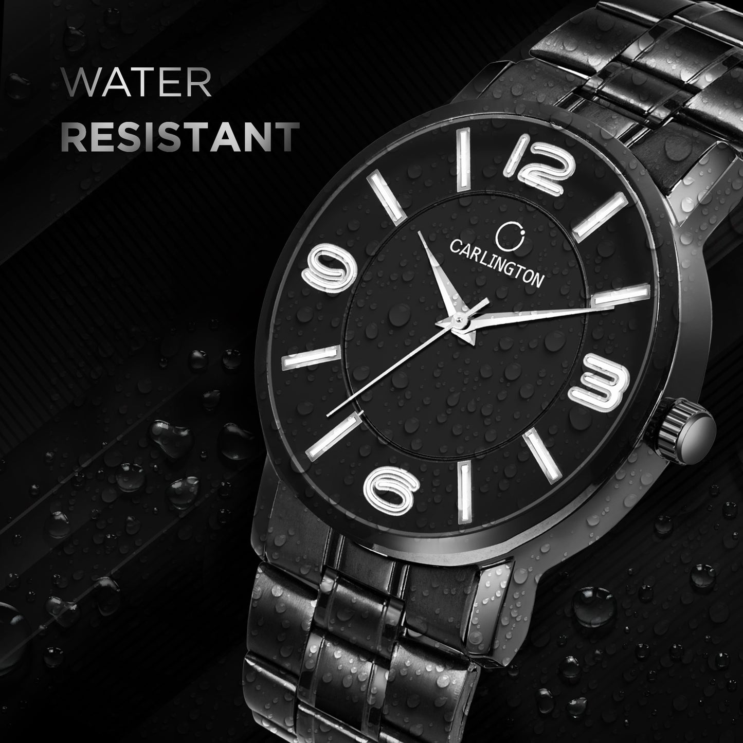 Carlington Men Stainless Steel Watch-CT6030