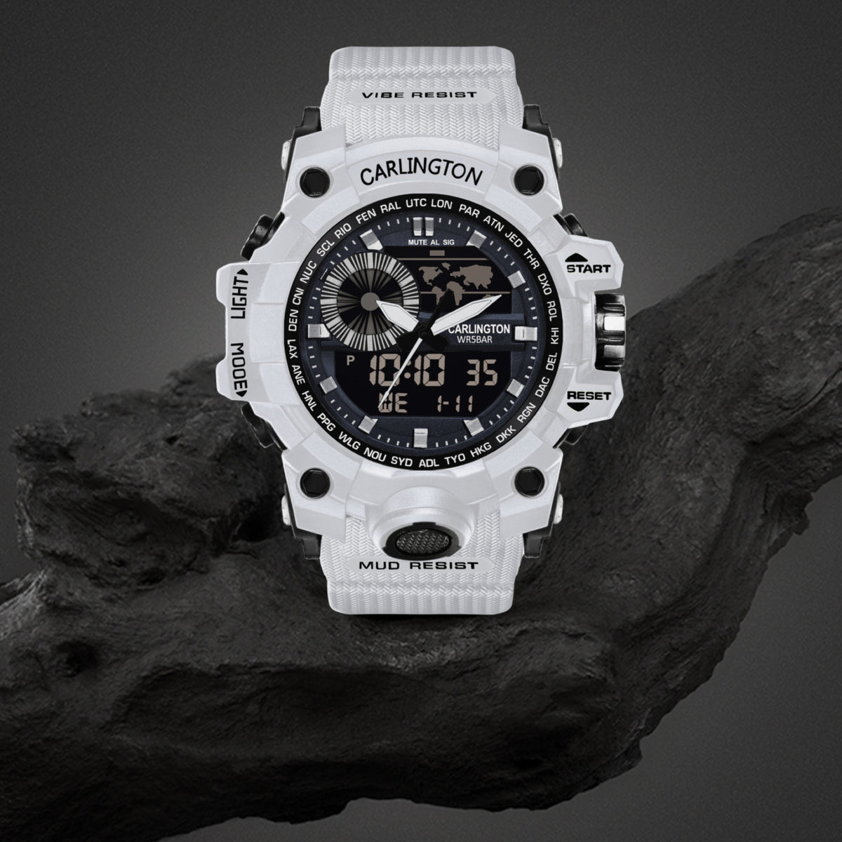 Conquer Time with Carlington Edurance Series Shock Resistant Digital ...