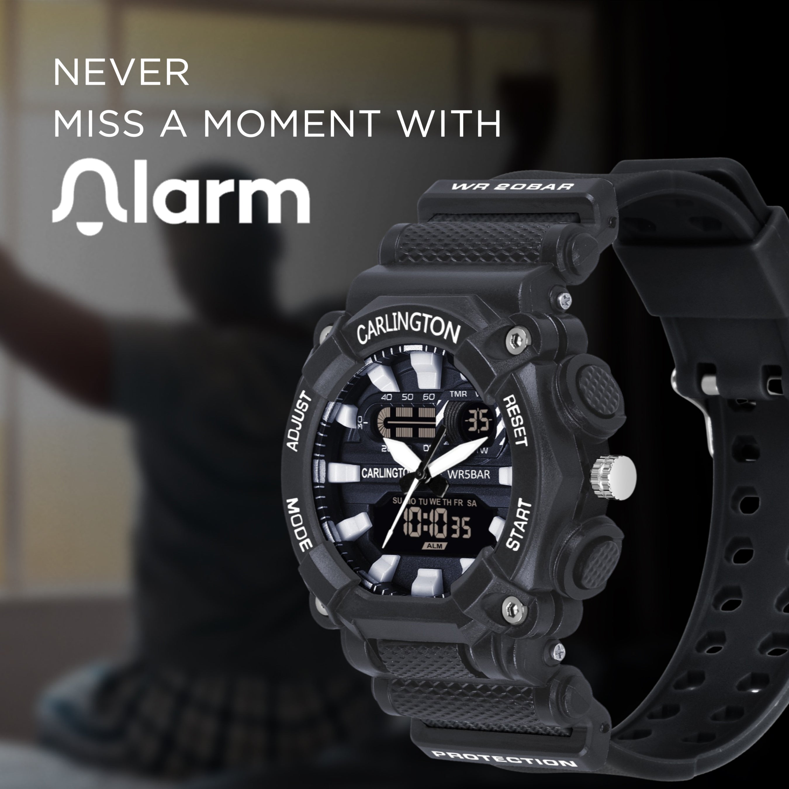 Skmei 1245 Smart watch Bluetooth watch Round digital watch for men