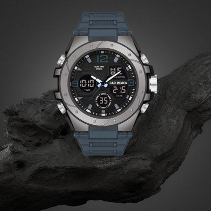 Carlington Aanlog-Digital Watch - 9105 Teal